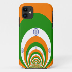 Coques Pour iPhone Mosaïque de Majesté : Drapeau de l'Inde dans un ka