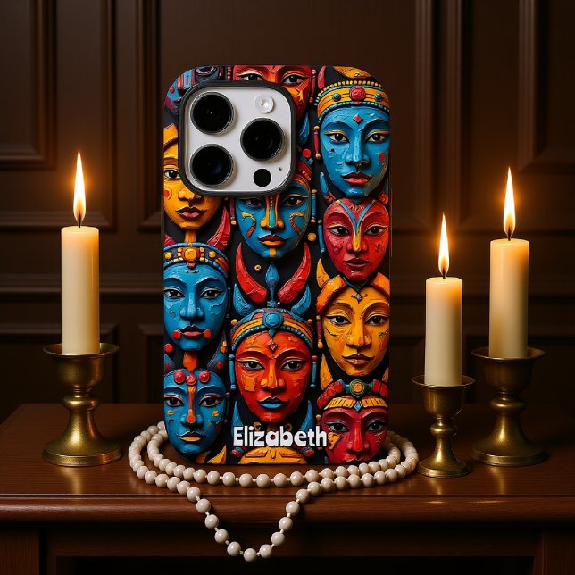 Coques Case-Mate iPhone Mosaïque des expressions (Créateur téléchargé)