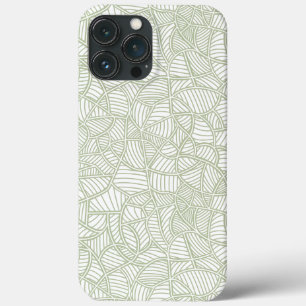 Case-Mate iPhone Case Mosaïque feuille aléatoire vert pâle