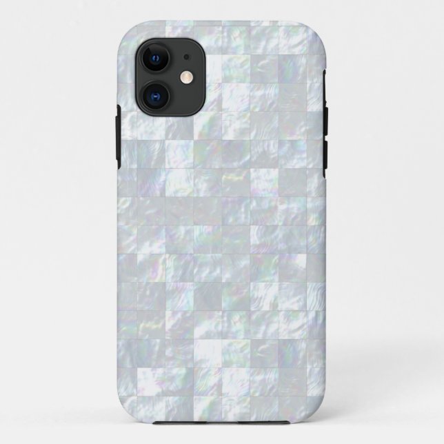 Coques Case-Mate iPhone Mosaïque nacrée (Dos)