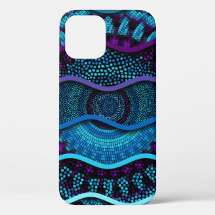 Case-Mate iPhone Case Mosaïque ornée : Secours Vagues Texture.