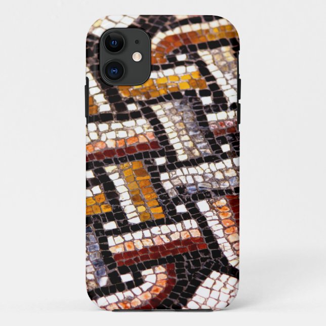 Coques Case-Mate iPhone Mosaïque romaine d'automne (Dos)