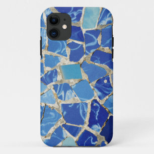 Coques Pour iPhone Mosaïques de Gaudi avec un contact d'huile
