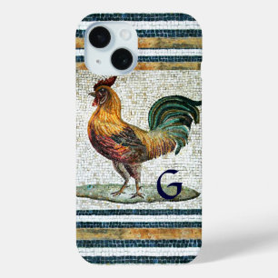 COQUE POUR iPhone 15 MOSAÏQUES ROMAINES ANTIQUE / MONOGRAPHIE ROMAINE