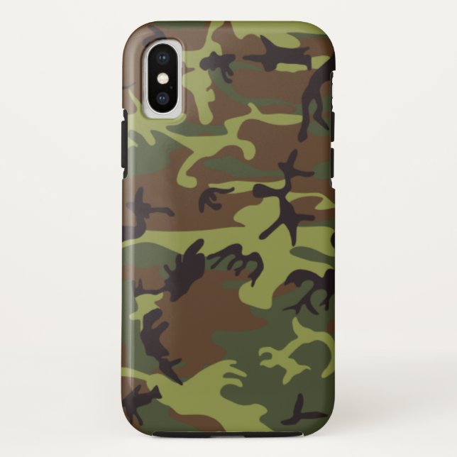 Coques Case-Mate iPhone Moss Green Camo (Dos)