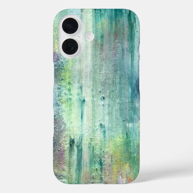 Coques Case-Mate iPhone Mossy-Hand Painted Brushstrokes (Verso)
