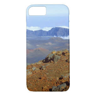 Coque iPhone 8/7 Mot d'argent sur la rime du cratère de Haleakala d