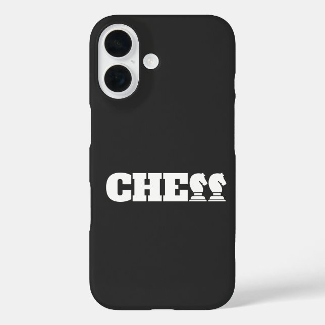 Coques Case-Mate iPhone Mot d'échecs Chevaliers blancs Stratégie créative  (Verso)
