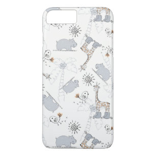 Coque iPhone 7 Plus motif 2 de griffonnage