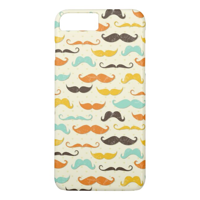 Coques Case-Mate iPhone Motif 3 de moustache (Dos)