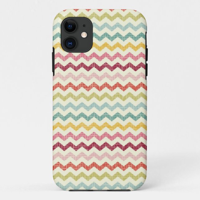 Coques Case-Mate iPhone Motif 4 de Chevron (Dos)