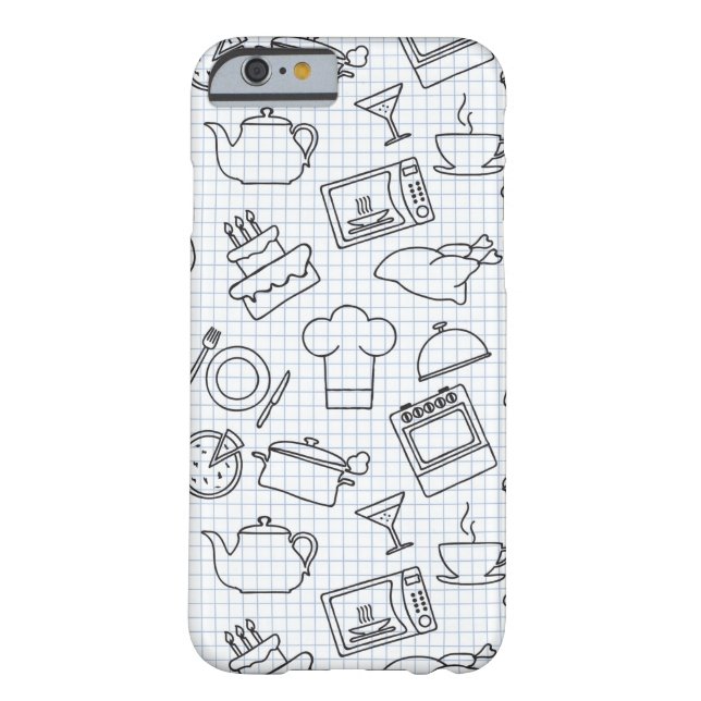 Coques Case-Mate iPhone Motif 4 de cuisine (Dos)