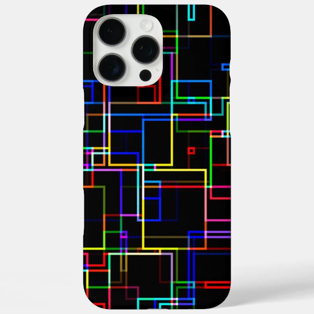 Coques Case-Mate iPhone Motif à bandes multiples cool (Verso)