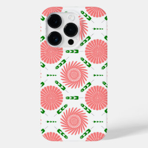 Coque Pour iPhone 14 Pro motif à fleurs roses