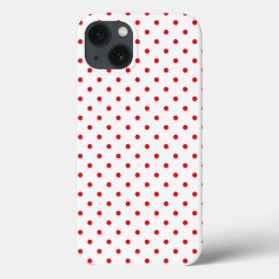 Case-Mate iPhone Case Motif à petits points rouges