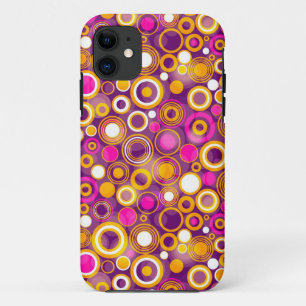 Coque Case-Mate Pour iPhone Motif à point Polka Violet