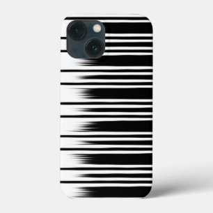 Etui iPhone Case-Mate Motif à rayures noir et blanc cool