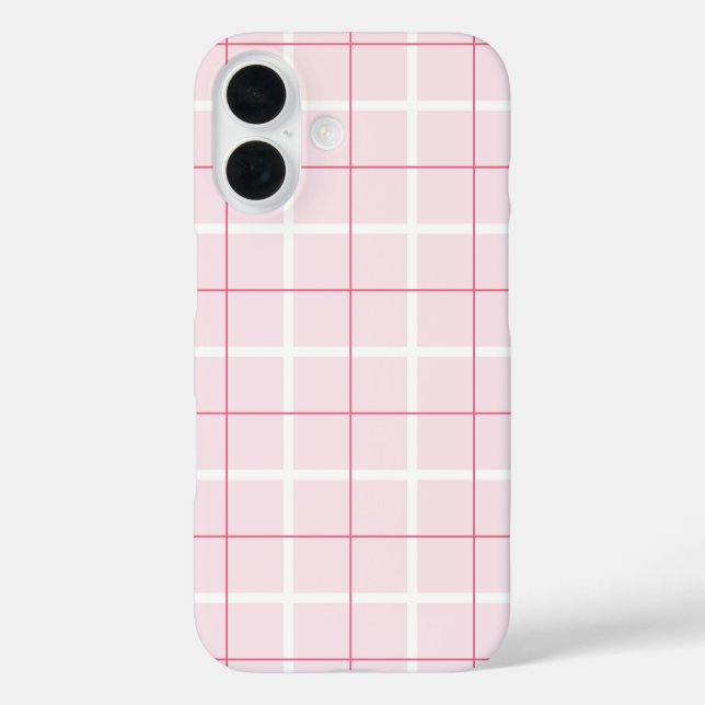 Coques Case-Mate iPhone Motif à rayures verticales de couleur douce et à p (Verso)