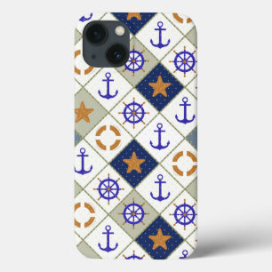 Etui iPhone 13 Motif à thème marin 2