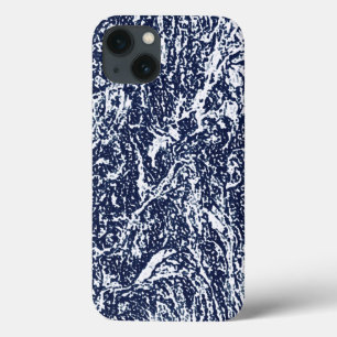 Etui iPhone Case-Mate Motif Abstrait bleu foncé