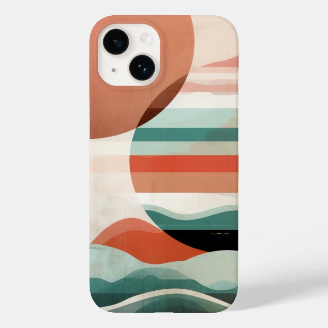 Coques Case-Mate iPhone Motif Abstrait Boho (Verso)