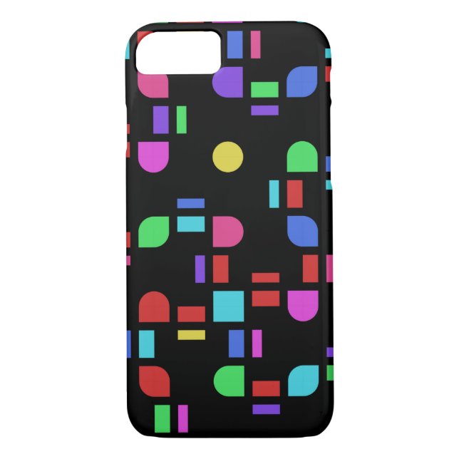 Coques Case-Mate iPhone Motif Abstrait coloré (Dos)