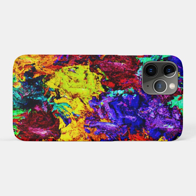 Coques Case-Mate iPhone Motif Abstrait coloré (Dos (Horizontal))