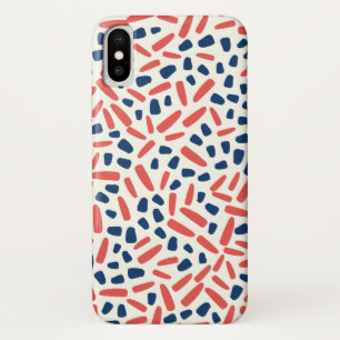 Case-Mate iPhone Case Motif Abstrait de la marine et du corail