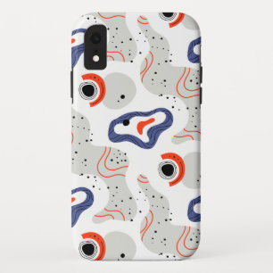 Case-Mate iPhone Case Motif Abstrait des tourbillons et des cercles