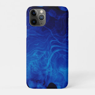 Coques Pour iPhone Motif Abstrait Dramatique Tempête Bleu Électrique