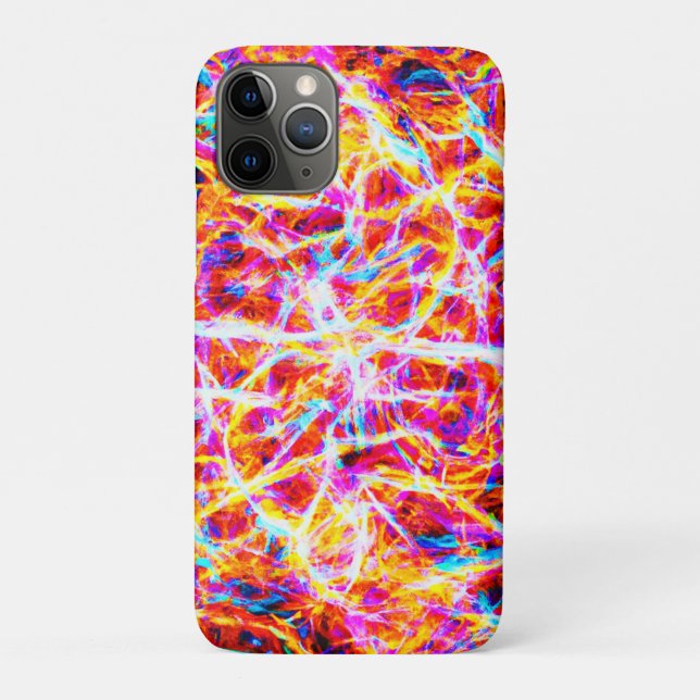 Coques Case-Mate iPhone Motif Abstrait électrique dynamique (Dos)