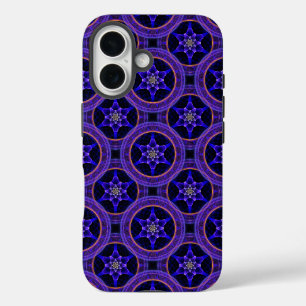 Coque Pour iPhone 16 Motif Abstrait Élégant Bohème Moderne Floral #505