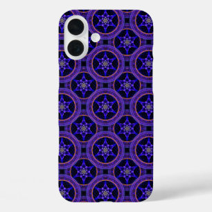 Coques iPhone 16 Plus Motif Abstrait Élégant Bohème Moderne Floral #505