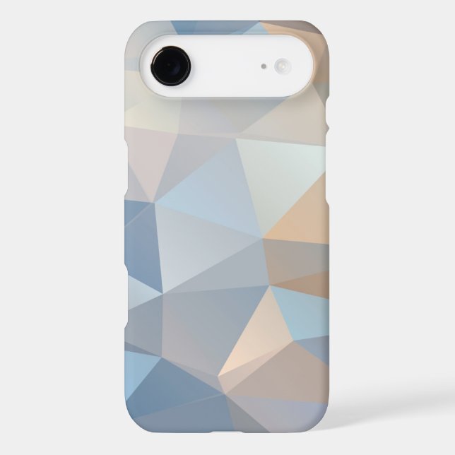 Coques Case-Mate iPhone Motif abstrait frais de triangle (Verso)