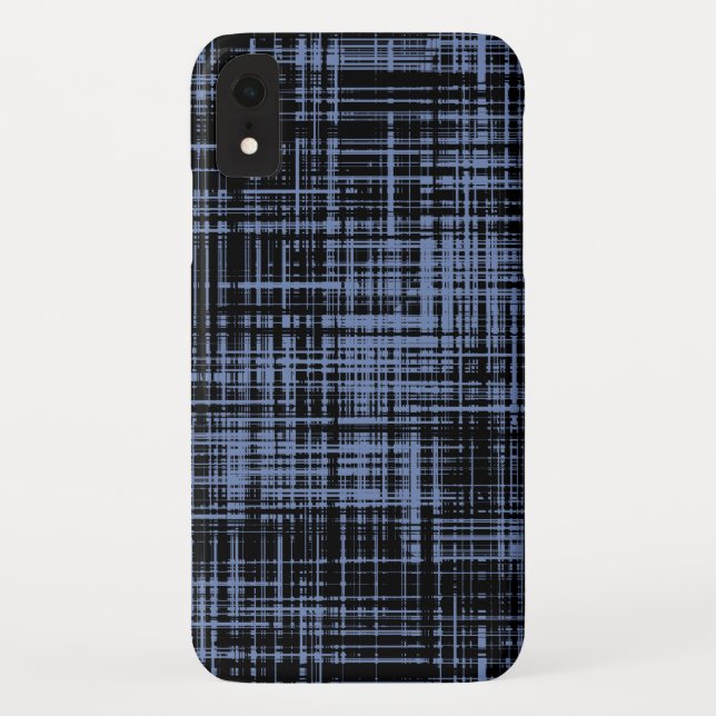 Coques Case-Mate iPhone Motif Abstrait gris noir (Dos)