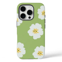 Motif Abstrait Retro Green Retro Wi-Fi botanique