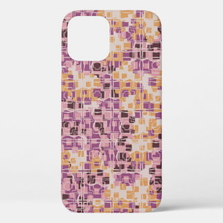 Case-Mate iPhone Case motif Abstrait sans soudure. Carré arrondi et chao