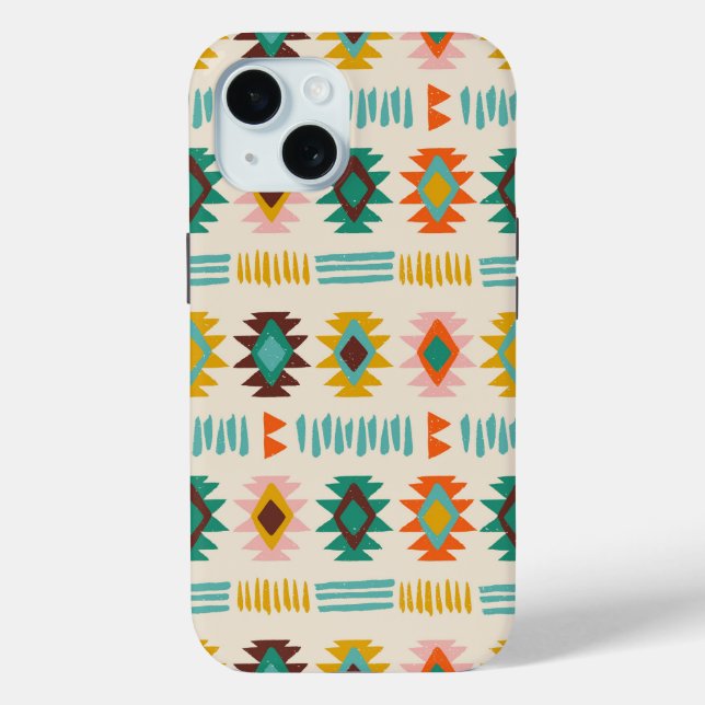 Coques Case-Mate iPhone Motif amérindien Navajo (Verso)