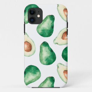 Case-Mate iPhone Case Motif Aquarelle Avocado