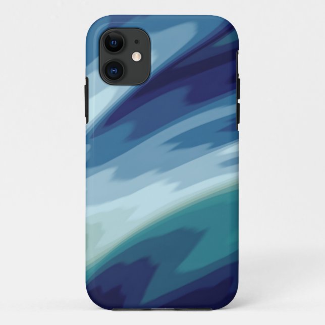 Coques Case-Mate iPhone Motif aquatique Deep Blue Sea Ocean Waves (Dos)