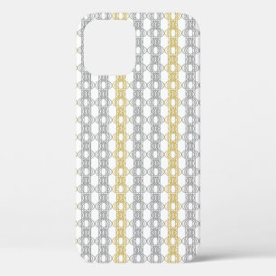 Case-Mate iPhone Case Motif argent et or