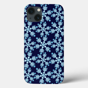 Etui iPhone 13 Motif Art déco Snowflake