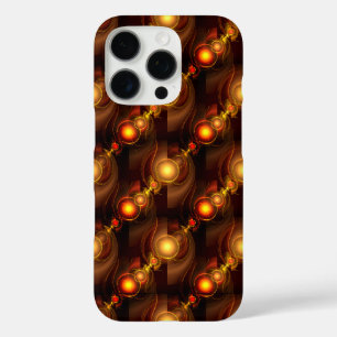 Coques iPhone 16 Pro Motif artistique abstrait élégant boho moderne en 