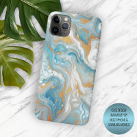 Motif Artistique Moderne Aqua Turquoise Bleu Sardo