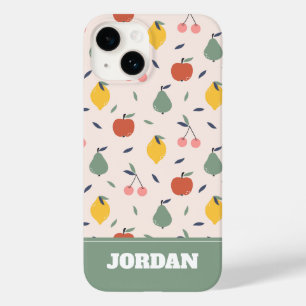 Coque Pour iPhone 14 Motif aux fruits mignons