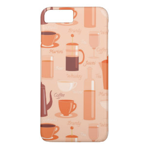 Case-Mate iPhone Case Motif avec boissons et texte