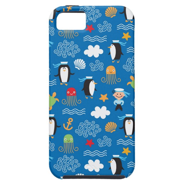 Coques Case-Mate iPhone motif avec le thème de mer (Dos)