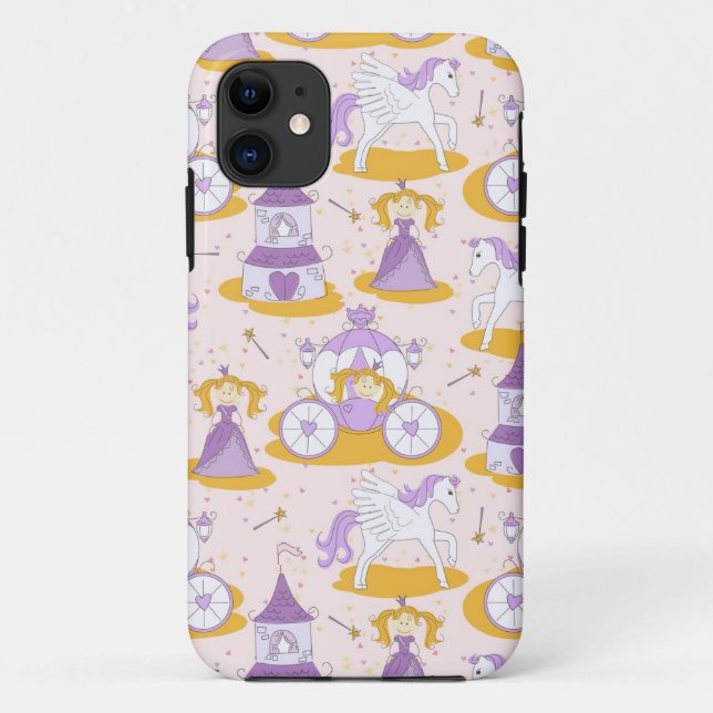 Coques Case-Mate iPhone motif avec une princesse (Dos)