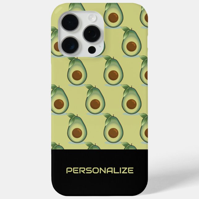 Coques Case-Mate iPhone Motif Avocado (Verso)