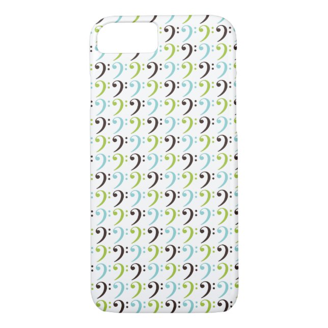 Coques Case-Mate iPhone Motif Bass Clef (Dos)
